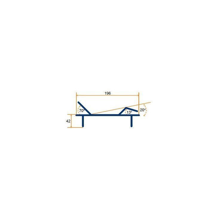 Cama electrica 4 planos 90x196