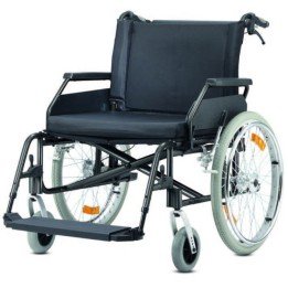 Silla ruedas manual XXL 250 Kg.