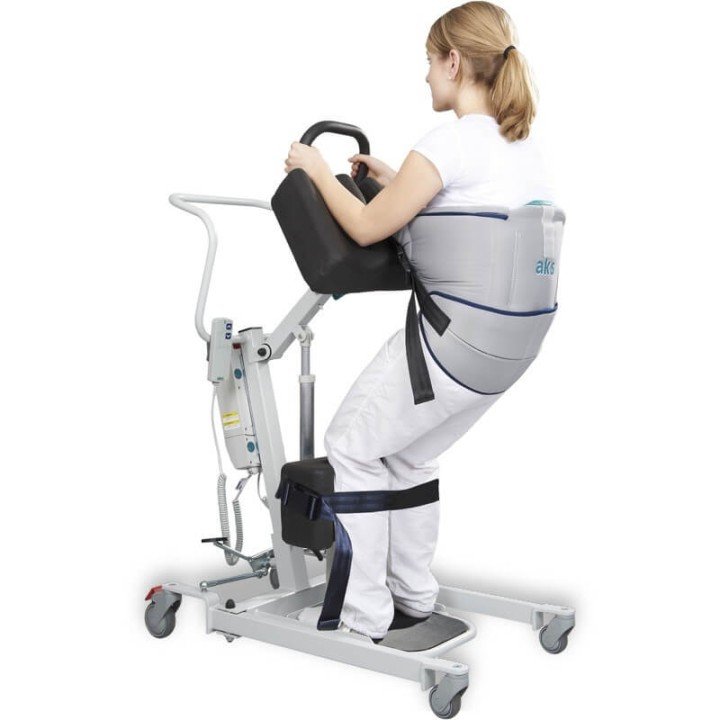 Grúa bipedestación con arnés TORNEO II