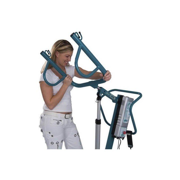 Grúa de bipedestación y traslado 'Way Up' con arnés