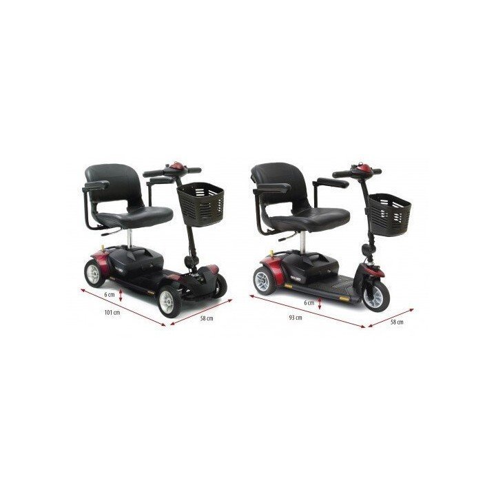 Scooter eléctrico desmontable Eclipse