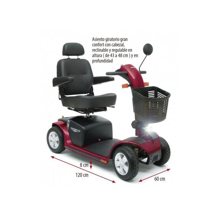 Scooter compacto de gran autonomía 'Victory Lux'