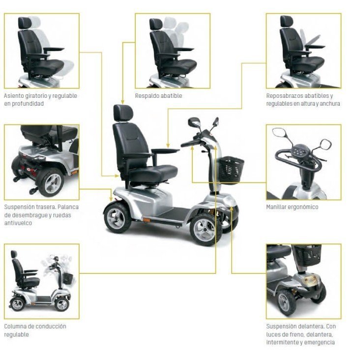 Scooter eléctrico I-Galaxy de Apex