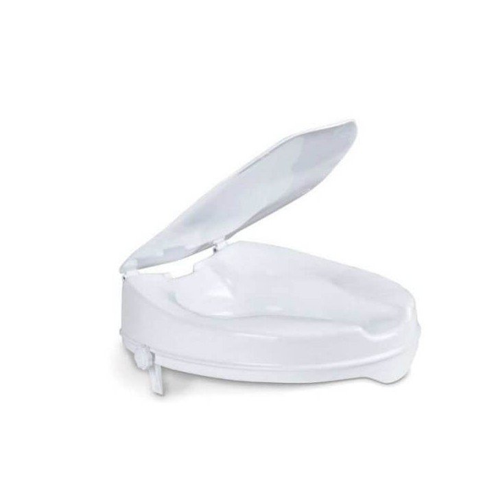 Asiento Elevador WC Tapa Blanco