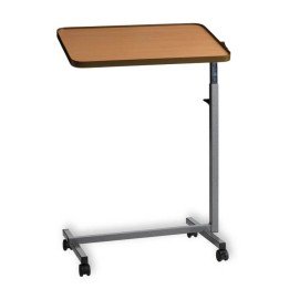 Mesita Auxiliar Grís 68x30CM Basculante Regulable 90º