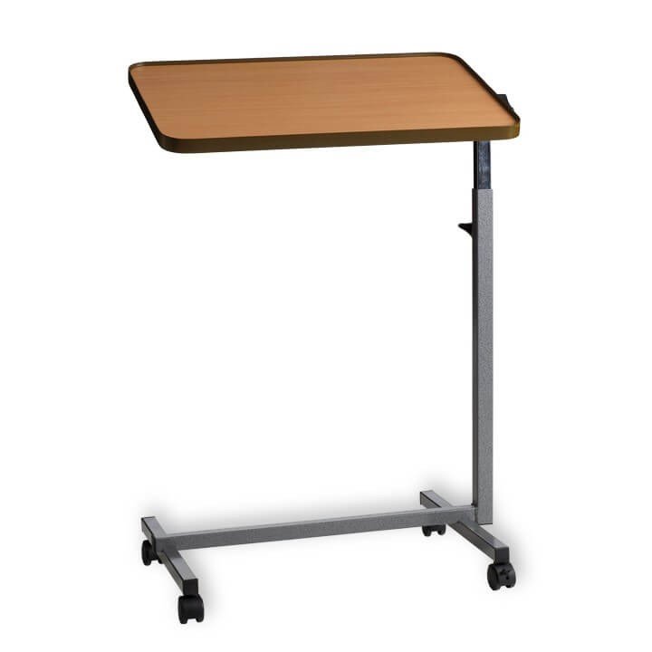 Mesita Auxiliar Grís 68x30CM Basculante Regulable 90º