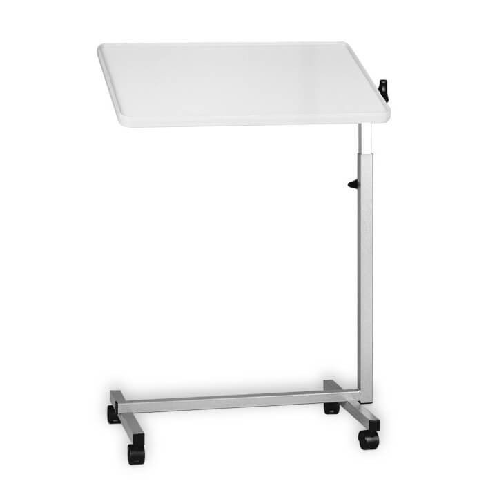 Mesita Auxiliar Grís 68x30CM Basculante Regulable 90º