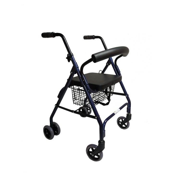 Andador rollator frenos presion