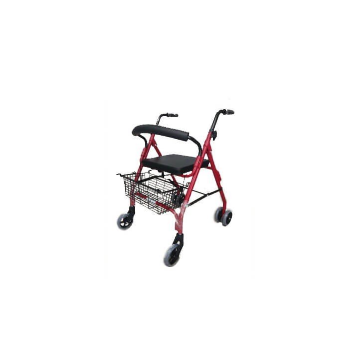 Andador rollator frenos presion