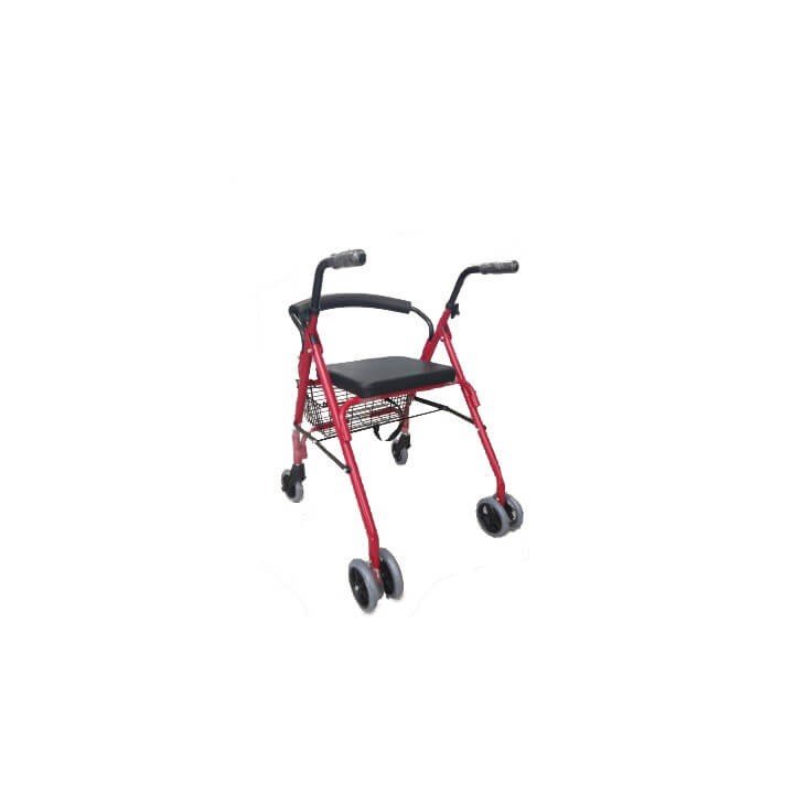 Andador rollator frenos presion