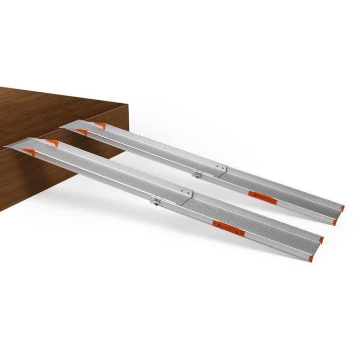 Rampa Sky Telescópica 25,5CM Gris 300Kg Antideslizante