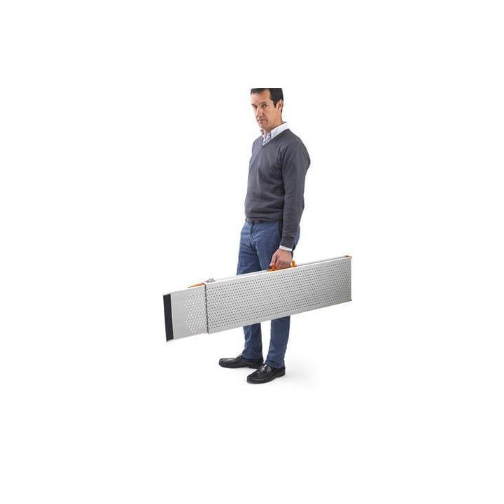 Rampa Sky Telescópica 25,5CM Gris 300Kg Antideslizante