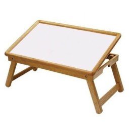 Mesita Cama Mini Nani Blanca 54x31CM Ajustable