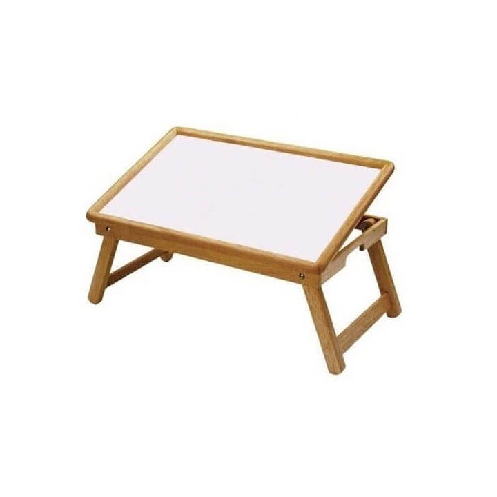 Mesita Cama Mini Nani Blanca 54x31CM Ajustable