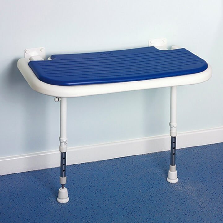 Asiento Abatible Extra Grande Acero Inoxidable 190KG