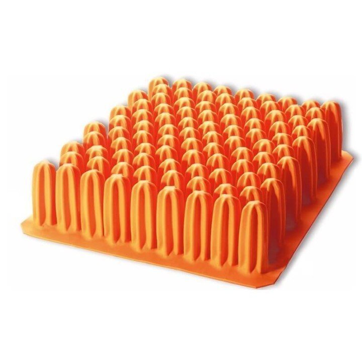 Cojín Antiescaras De Aire 2 Válvulas Polyair Naranja