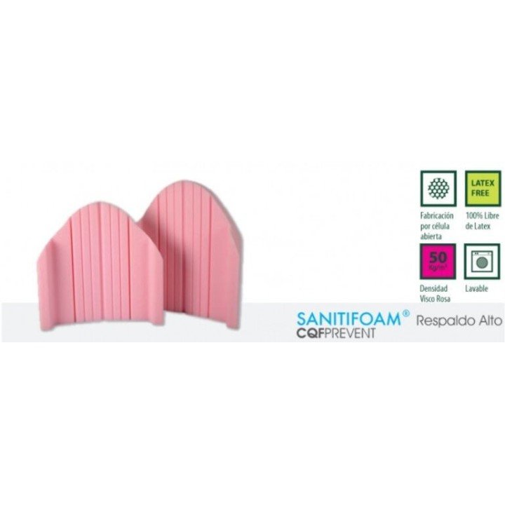 Respaldo de posicionamiento Sanitifoam
