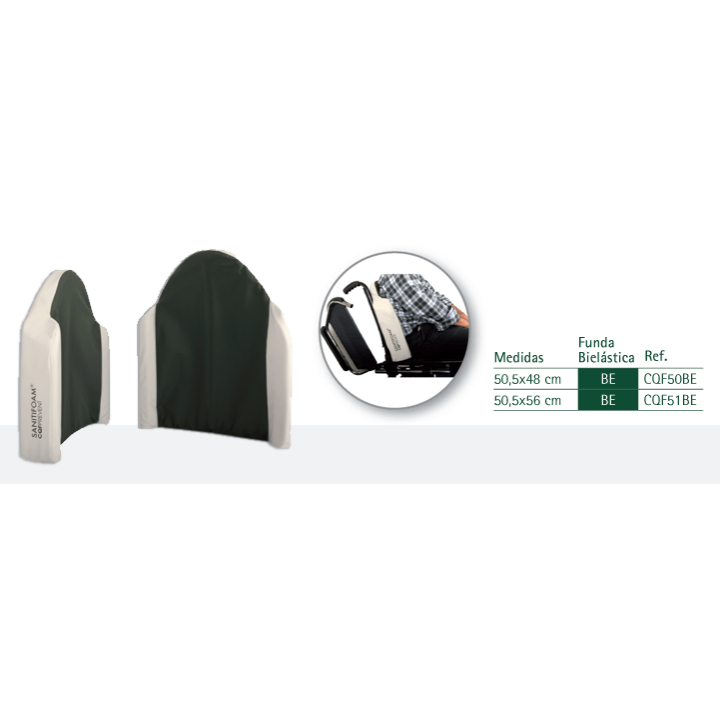 Respaldo de posicionamiento Sanitifoam