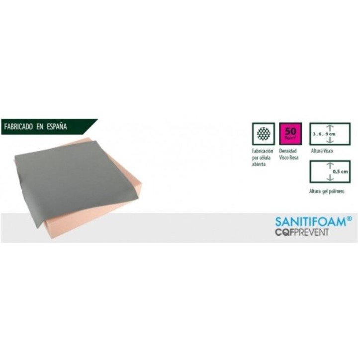 Cojín visco gel Sanitifoam