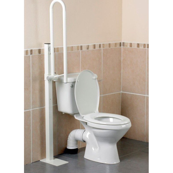 Barra Baño Abatible Sobre Mástil 55CM