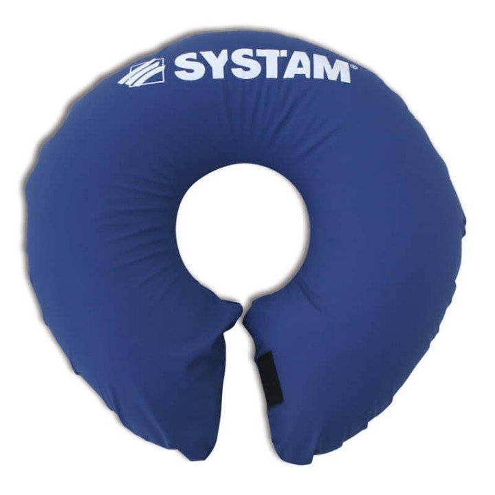 Cojín Posicionador Cuello 50x50CM Azul Cierre Velcro