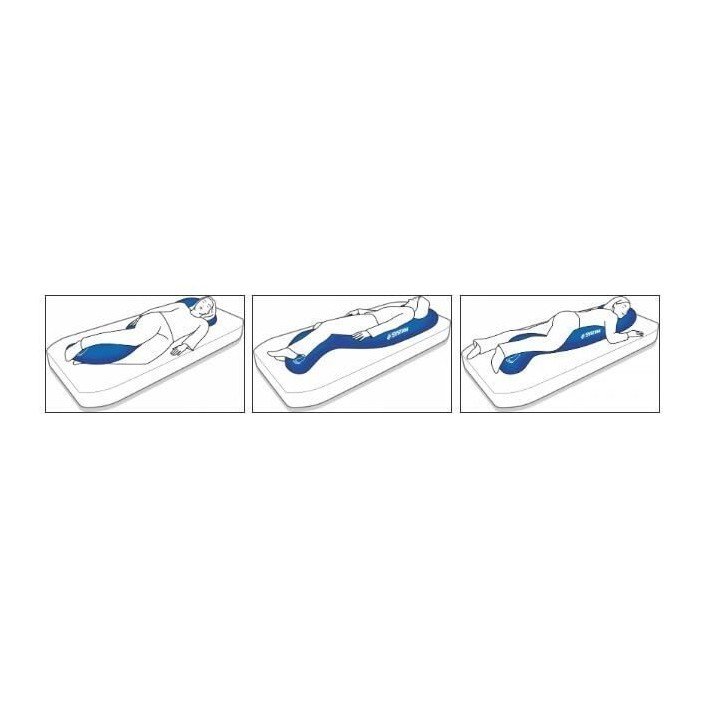 Cojín Decúbito Semilateral 30º Azul EasyShape 180x55CM