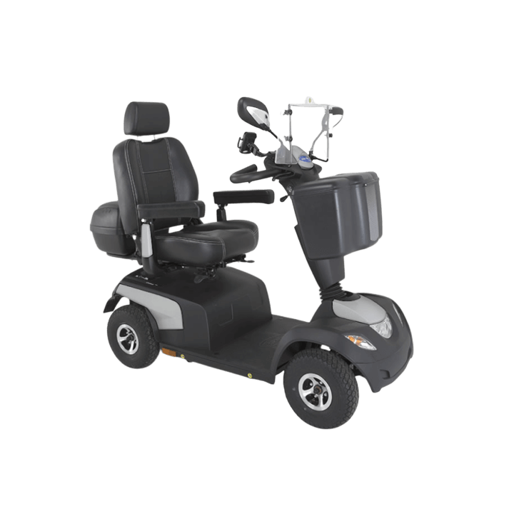 Scooter Eléctrico Invacare Comet Pro Rojo Jaspe 4 Ruedas