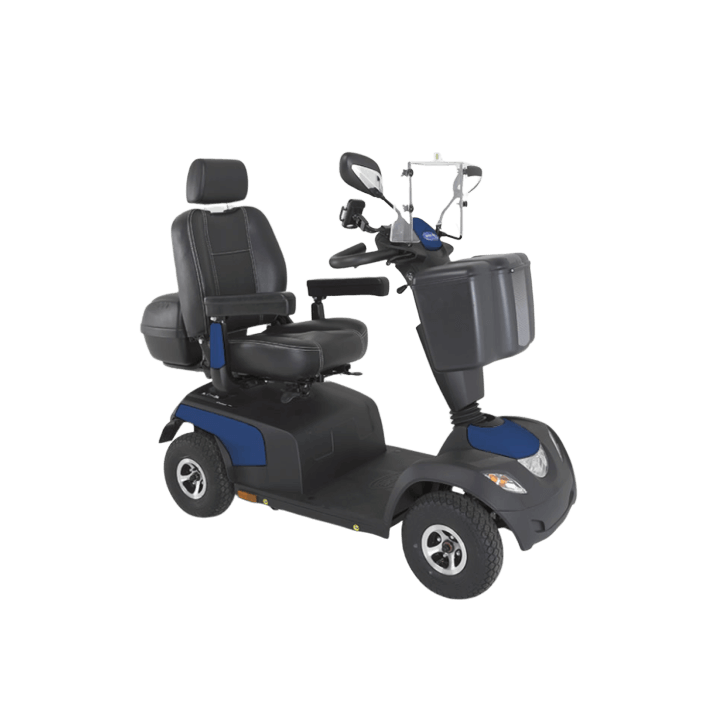 Scooter Eléctrico Invacare Comet Pro Rojo Jaspe 4 Ruedas