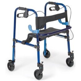 Andador Plegable en Aluminio con Asiento Cosmomedica