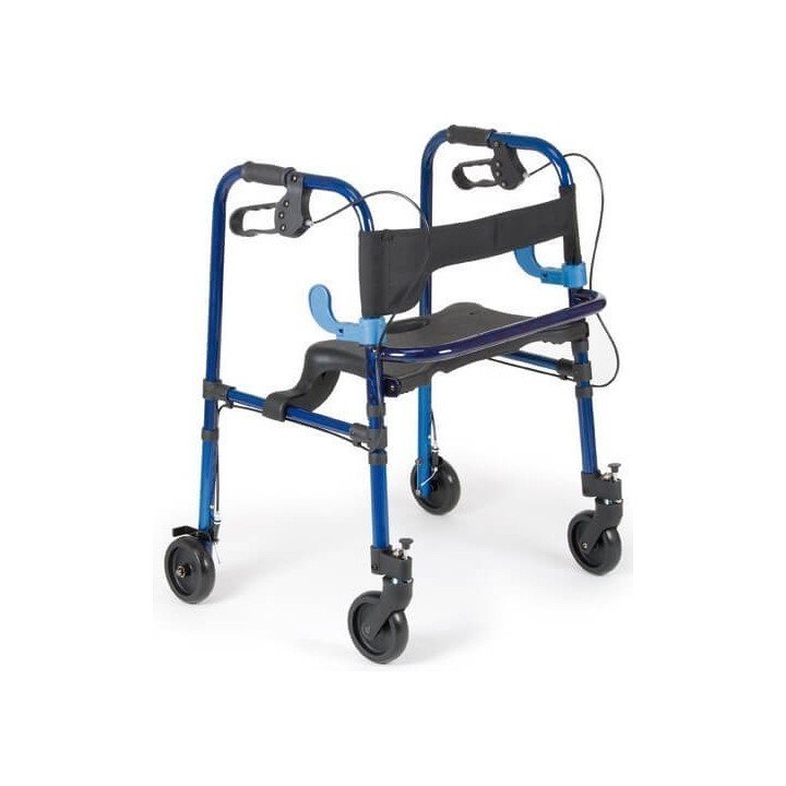 Andador Plegable en Aluminio con Asiento Cosmomedica