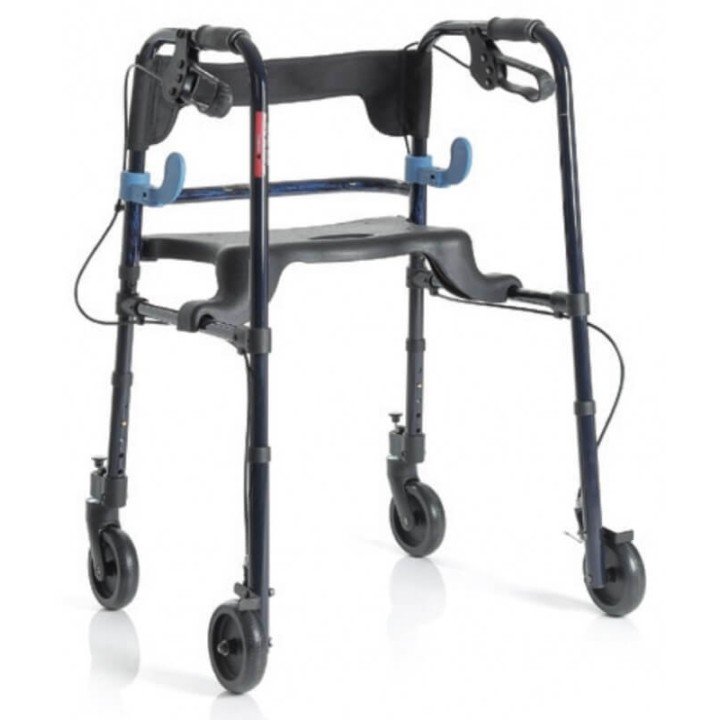 Andador Plegable en Aluminio con Asiento Cosmomedica