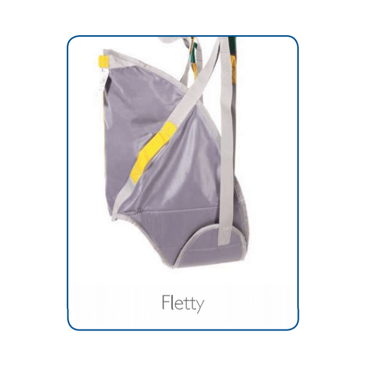 Arnés baño - Dorso lumbar Fletty. Grúa de Transferencia Winncare