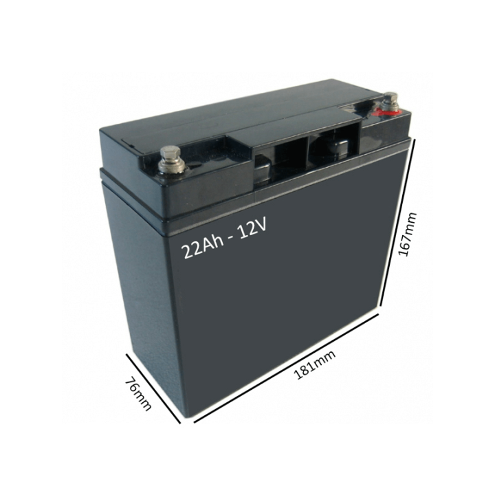 Batería 22Ah - 12V para scooter y silla eléctrica