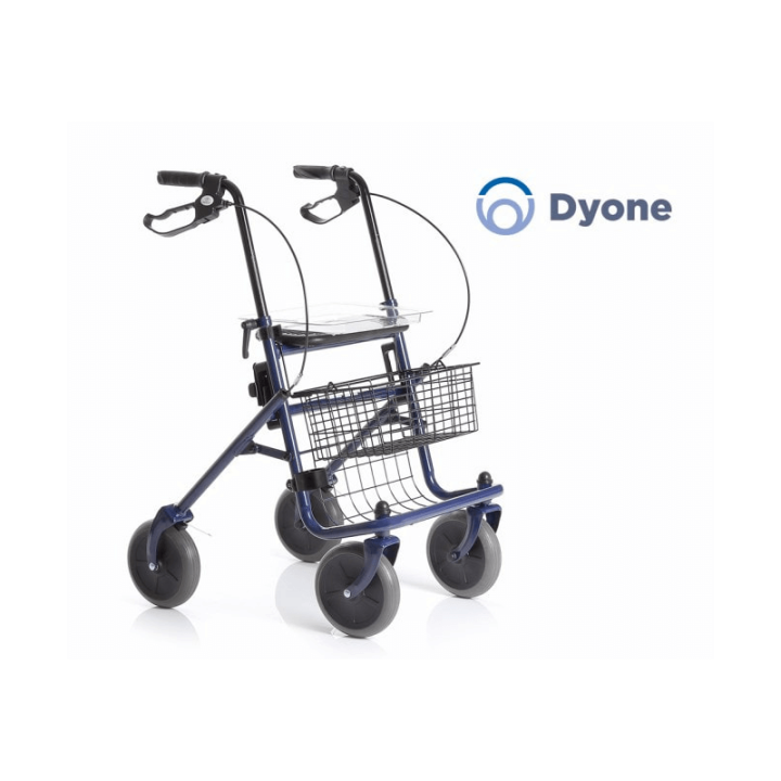 Andador de 4 ruedas de acero DYONE