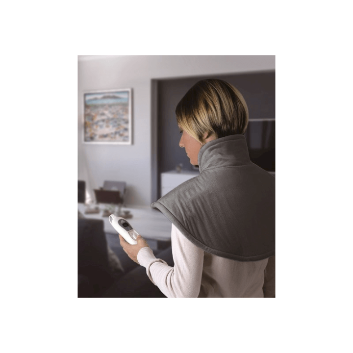 Capa térmica para cervicales y hombros.