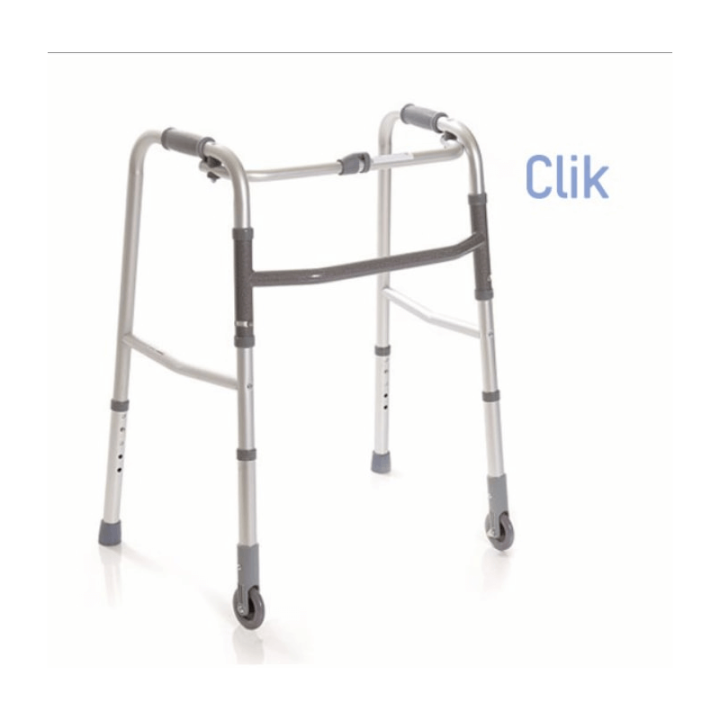 Andador de aluminio ligero plegable