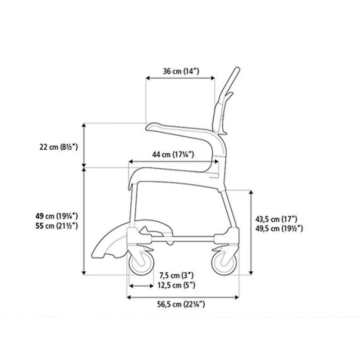 Comprar Silla De Ducha WC y Aseo Clean al mejor precio