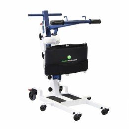 Grúa de bipedestación 'Way up Blue' con arnés