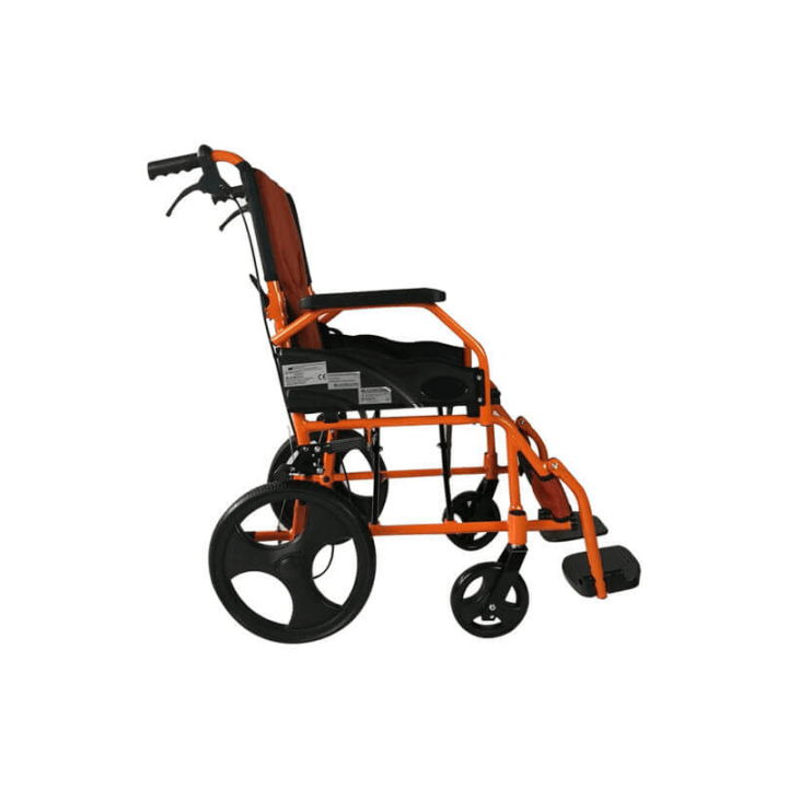 Silla de traslado plegable de aluminio | Envío gratis