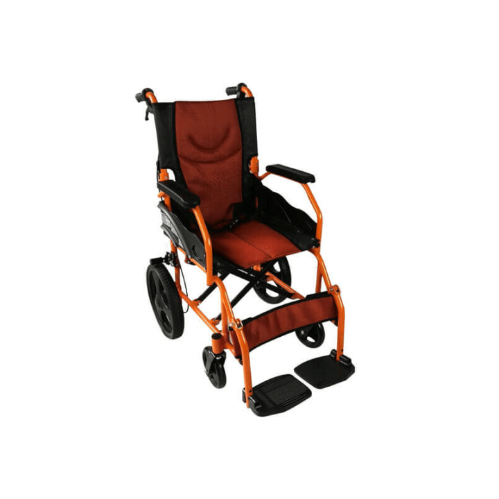 Silla de traslado plegable de aluminio | Envío gratis