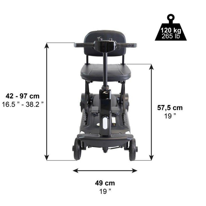 Scooter eléctrico plegable Modena Confort