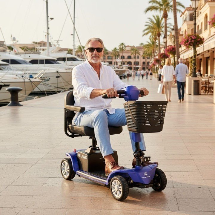 Scooter eléctrico desmontable Milano