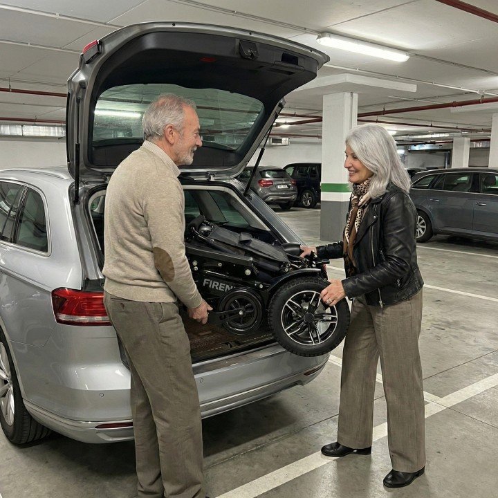 Silla eléctrica plegable Firenze | Envío gratis!