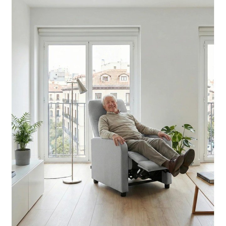 Sillón relax con reclinación manual GOYA | Envío gratis