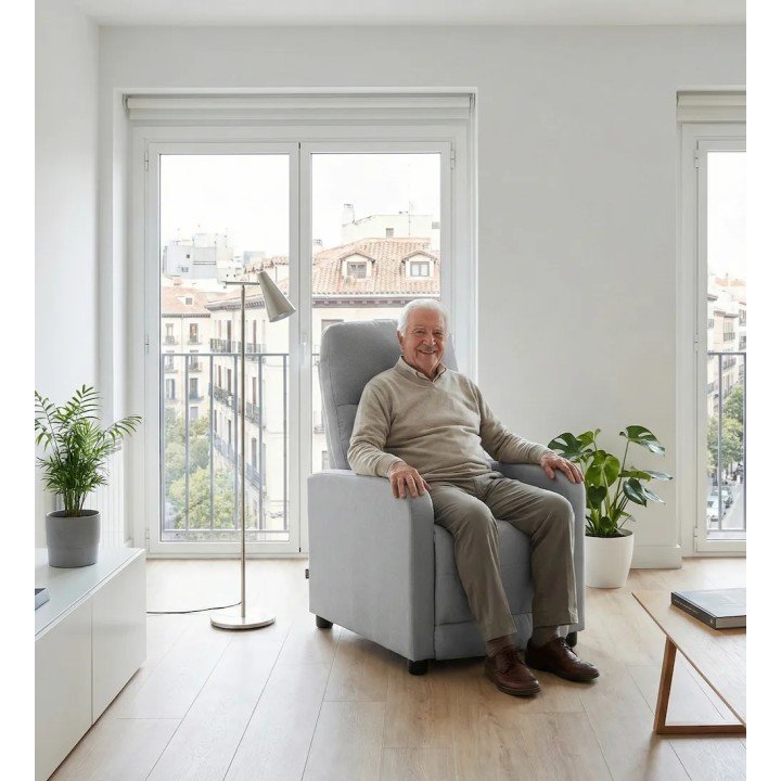 Sillón relax con reclinación manual GOYA | Envío gratis