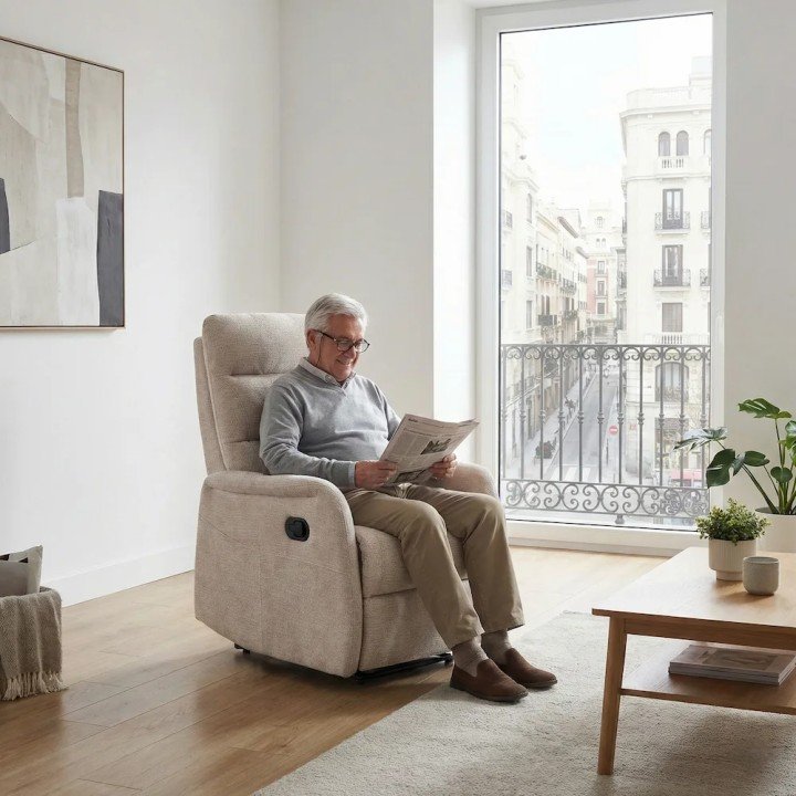 Sillón relax con reclinación manual GRECO | Envío gratis