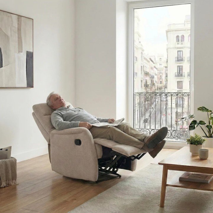 Sillón relax con reclinación manual GRECO | Envío gratis