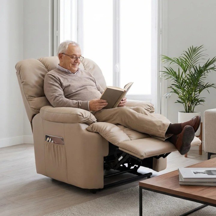 Sillón relax con reclinación independiente Dalí | Envío gratis