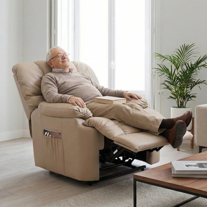 Sillón relax con reclinación independiente Dalí | Envío gratis