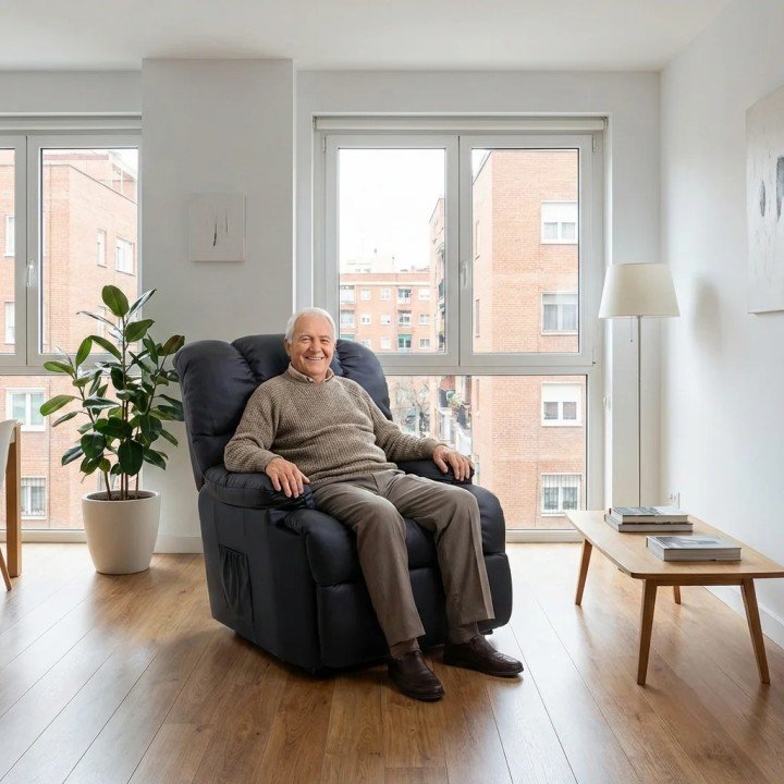 Sillón relax con reclinación independiente Dalí | Envío gratis